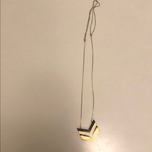 Made well long gold necklace